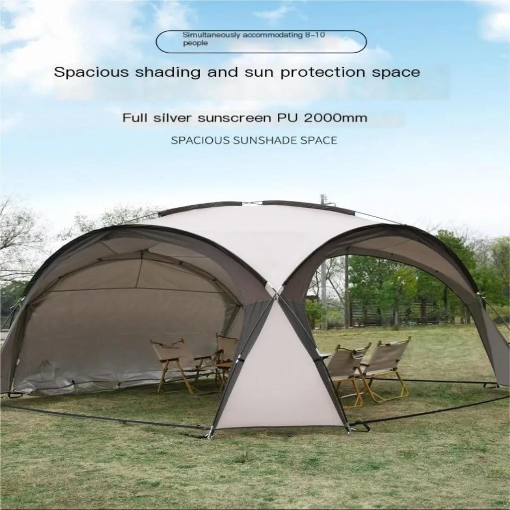 Shade Cloths Outdoor Canopy Camping Sun-Proof, Rain-Proof and UV-Proof Tent Picnic Portable Canopy Tent Outdoor Pergola Shade Sails