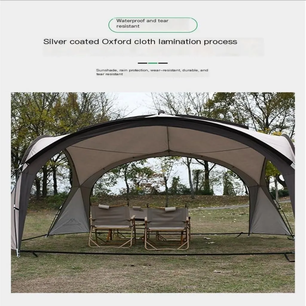 Shade Cloths Outdoor Canopy Camping Sun-Proof, Rain-Proof and UV-Proof Tent Picnic Portable Canopy Tent Outdoor Pergola Shade Sails