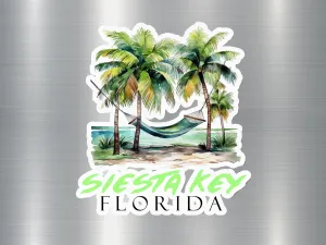 Siesta Key Florida Hammock Sticker