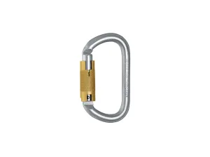 Singing Rock Steel Oval Triple Lock Carabiner