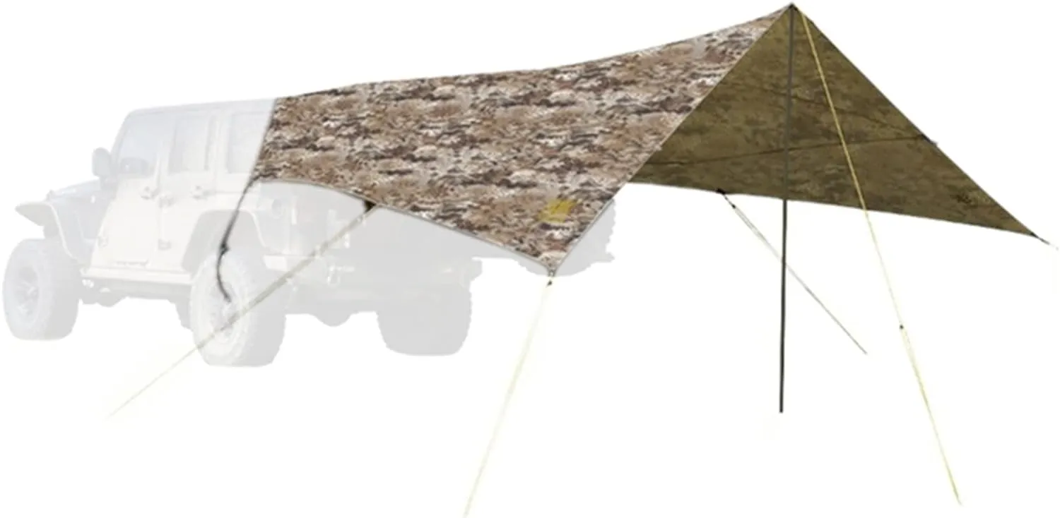 Slumberjack SJK Roadhouse Tarp, Hunting Camping & Overland Shelter Protects from Rain & Sun, Highlander
