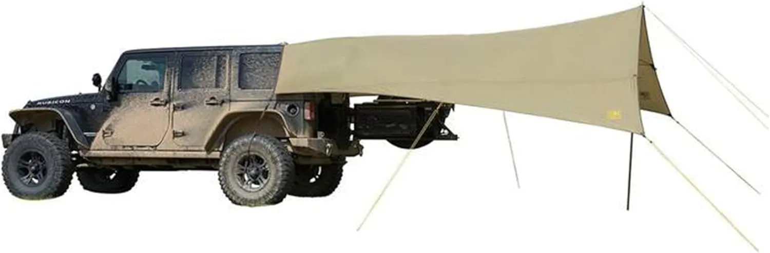 Slumberjack SJK Roadhouse Tarp, Hunting Camping & Overland Shelter Protects from Rain & Sun, Highlander