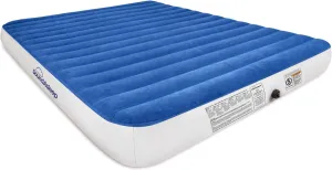 SoundAsleep Camping Series Air Mattress with Eco-Friendly PVC - Included Rechargeable Air Pump - Queen Size