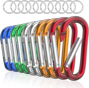 sprookber Stainless Carabiner and Aluminum Carabiner