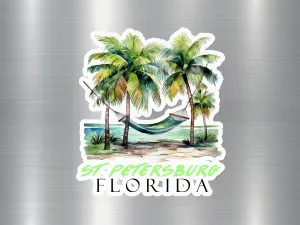 St. Petersburg Florida Hammock Sticker