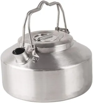 Stainless Steel Kettle Locking Handle Camping Hung Pot Portable Coffee Pot Picnic Cooker 900ml Teapot Cooking Accessory