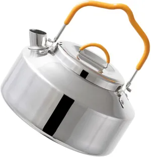 Stainless Steel Teakettle for Stove Camping Cooking Kettle Portable Water Jug Whistling Kettle