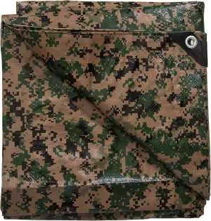Stansport Camo Medium-Duty Rip-Stop Tarp