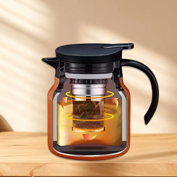 SteelKettle™ - Stainless steel vacuum kettle - Keeps your drinks warm for up to 10 hours! [Last day discount]
