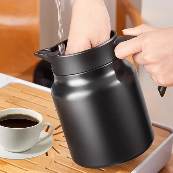 SteelKettle™ - Stainless steel vacuum kettle - Keeps your drinks warm for up to 10 hours! [Last day discount]