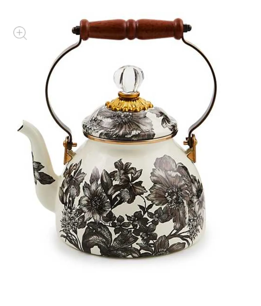 Sterling English Garden 2 Quart Tea Kettle