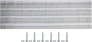 Striped Heavy Duty Swing Set Canopy Playground Roof Replacement Tarp for Outdoor Swing Sets