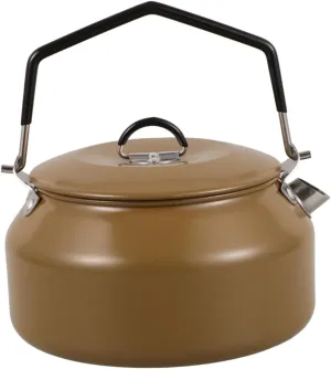 Sturdy Stainless Steel Tea Kettle Camping Water Pot Portable Outdoor Cooking Kettle for Hiking