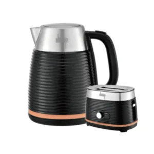 Sunbeam Ultimum Staineless Steel Kettle & Toaster Set - Black SDBP-2800