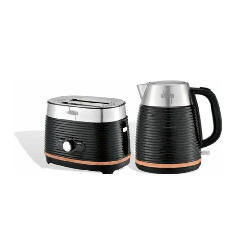 Sunbeam Ultimum Staineless Steel Kettle & Toaster Set - Black SDBP-2800