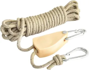SUPVOX Reflective Tent Ropes Heavy Duty Camping Rope Tensioner Adjuster for Tent Tarp Outdoor Gear Accessory
