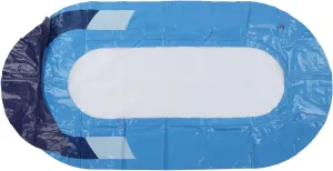 Swimming Pool Floating Hammock,Inflatable Swimming Pool Float Lounge, Foldable Water Floating Chair, Inflation Swimming Floating Bed Hammock, Float Recliner Water Toy for Men Women, Blue
