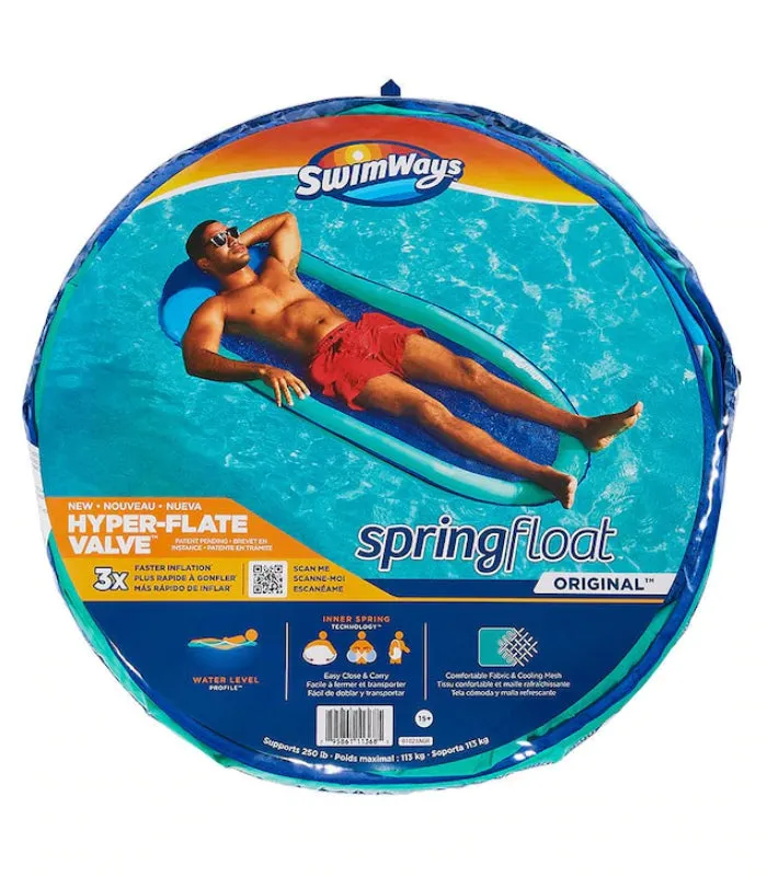 Swimways Spring Float (Aqua) Original