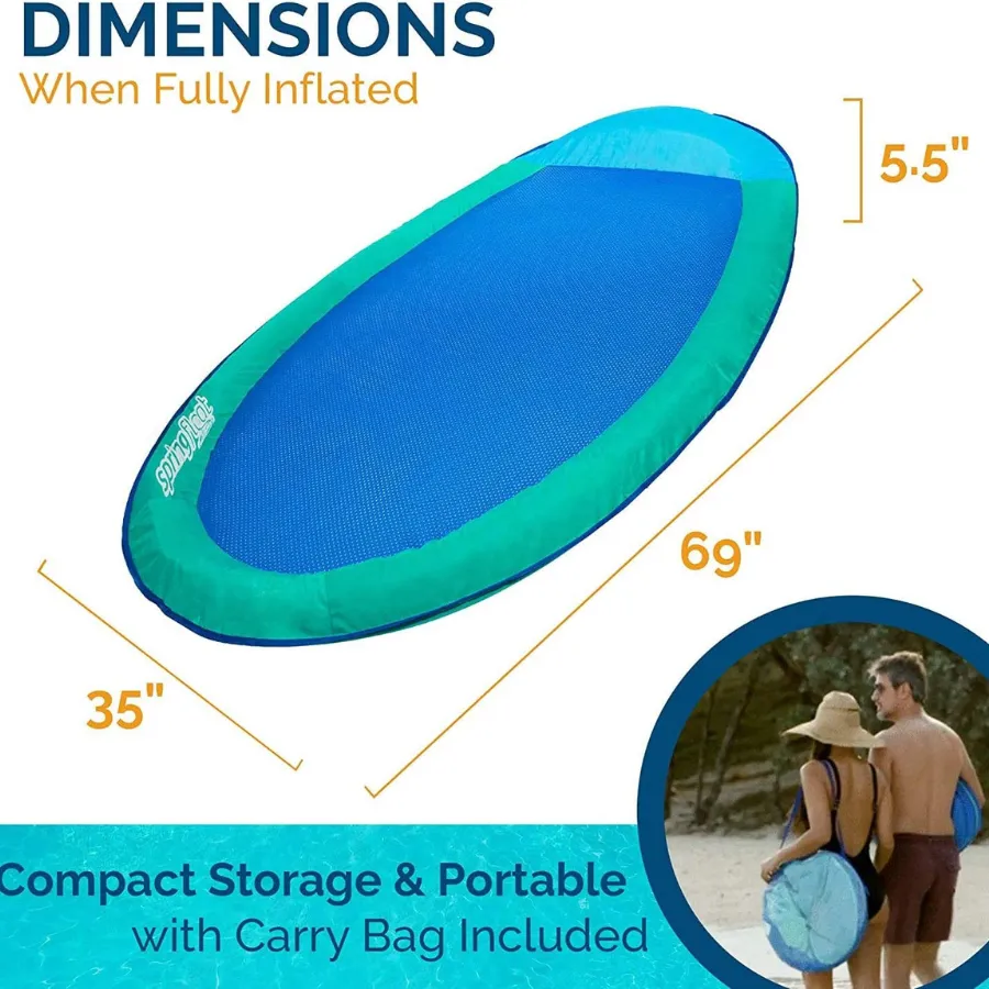 Swimways Spring Floats Solid Pack (Aqua) 6060700