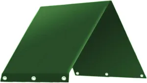 Swing Canopy Replacement Cover Playset Tarp Replacement Waterproof Outdoor Swing Set Shade Sun Shade Proof Playground Canopy Replacement Swingset Slide Backyard Sunshade (Green)
