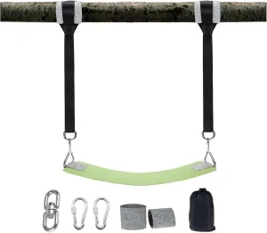 Swing Garden Swing, Heavy Duty Suspension Kit Hammock, 350kg Weight, Safe and Durable, Garden Swing Strap with Locking Carabiner Swing seat (Color : 1.5M Swing Belt C)