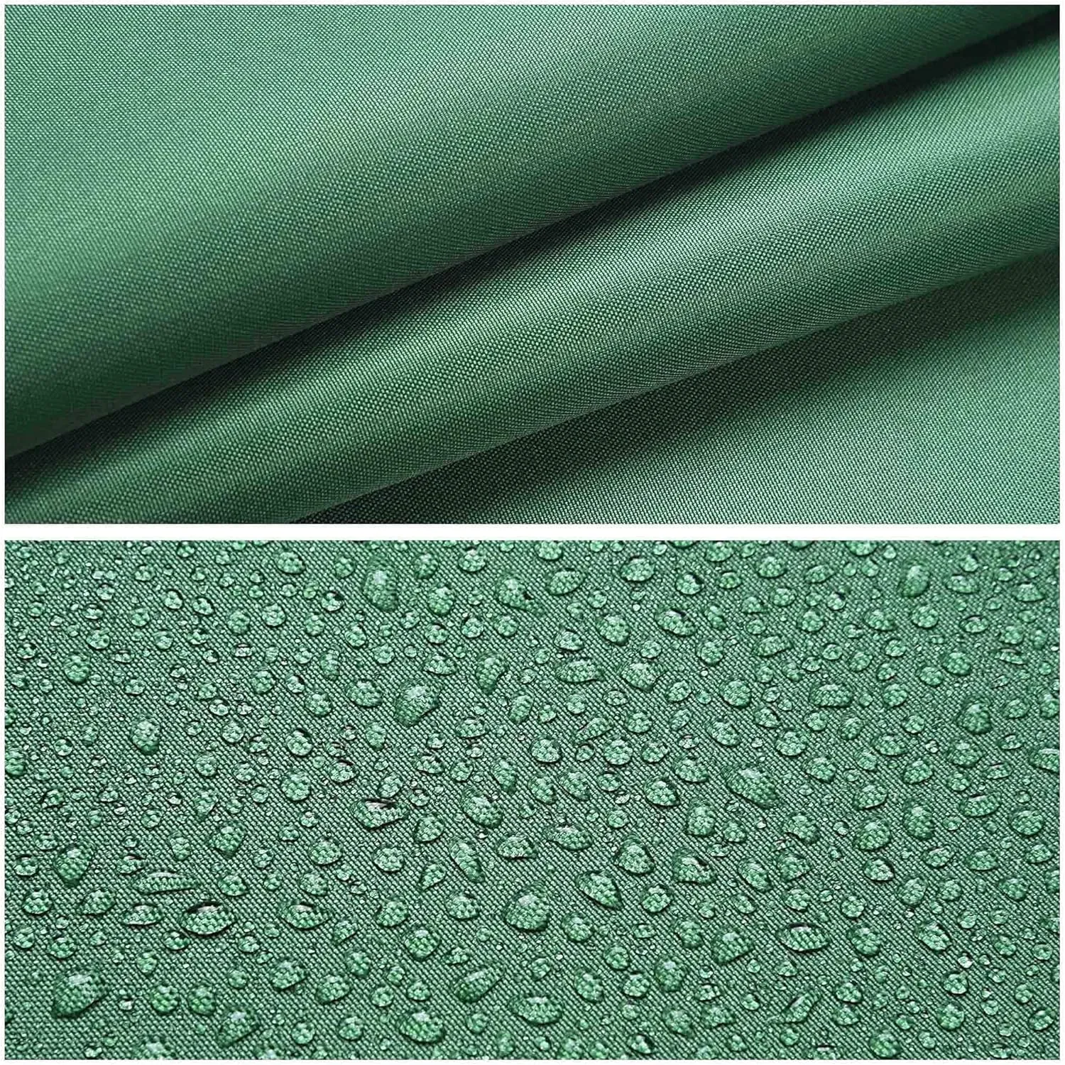 Swing Set Replacement Tarp, 52"x90" 43"x90" Playground Replacement Canopy, Outdoor Swingset Shade, Playground Roof Canopy Waterproof Cover Replacement Tarp Sunshade (Green, 52"x90")