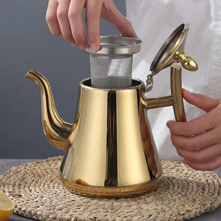 Taavita Induction Kettle with Filter – Stainless Steel Kettle