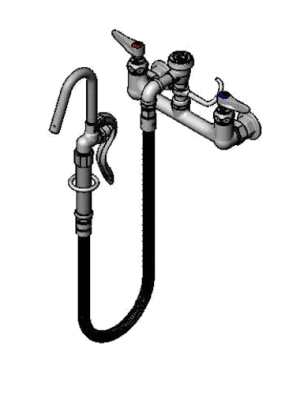 T&S Brass B-0610-36H Commercial Faucets & Plumbing