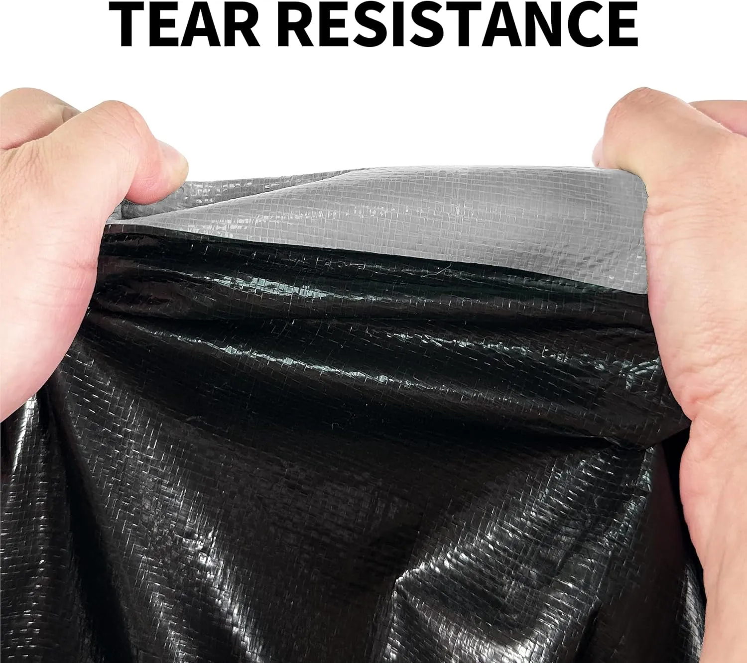 Tarp Heavy Duty 16x20ft Waterproof Tarps,10mil Uv Resistant,Multipurpose Silver/Black Tarps for Cars,Camping,Roof,Ship,Garden.by-MVPNET