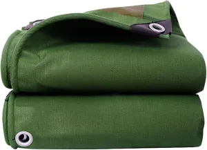 Tarpaulin Waterproof Heavy Duty Sheet Multipurpose Tarp Tent - Cover Made of 0.75mm Thick Tarpaulin, Fishing Camping Groundsheet Rainproof Canopy Tent (Size : 1x1m)