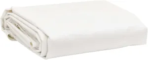 Tarpaulin White Ø 9.8 ' 7.11 oz/ft²5KG