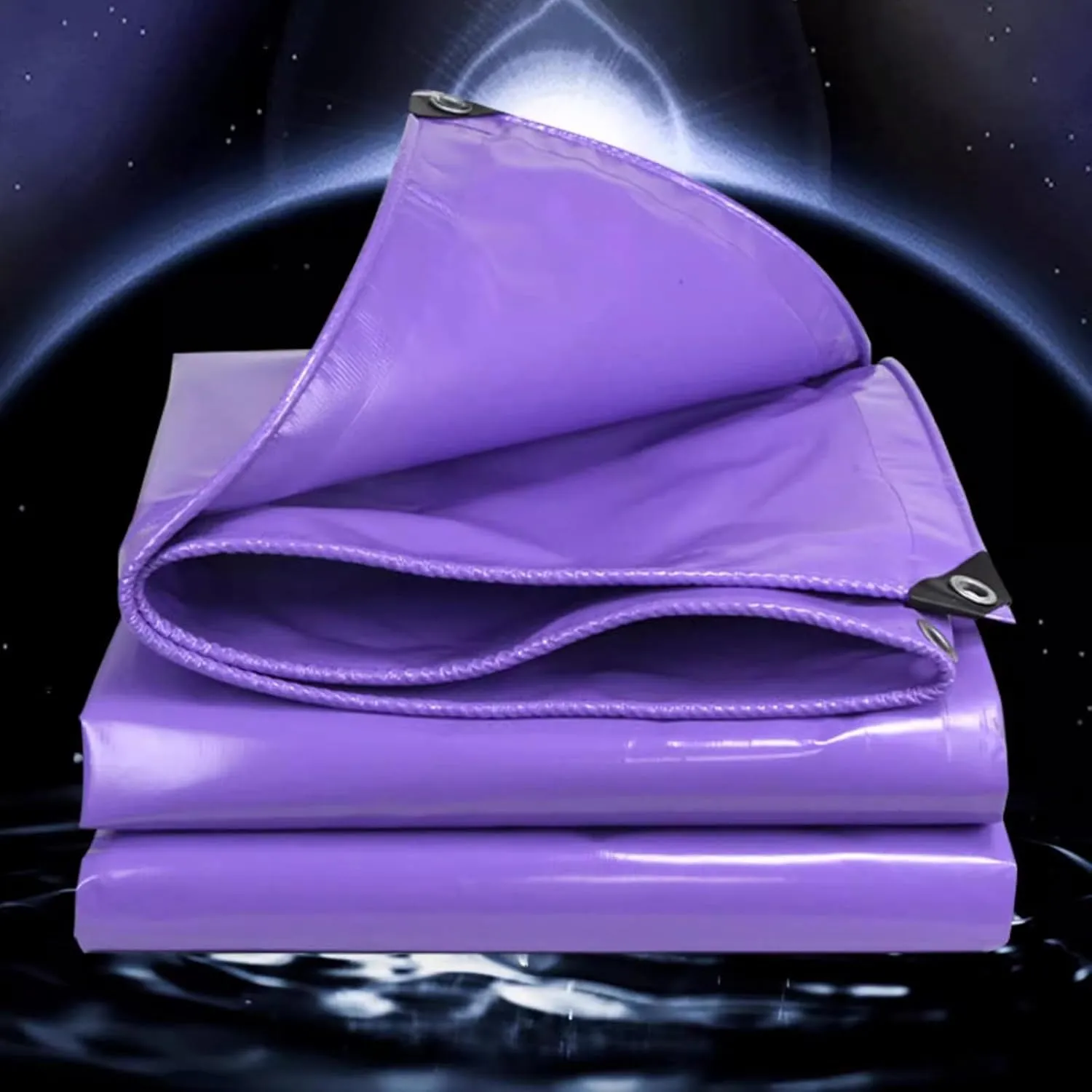 Tarps Heavy Duty Waterproof, Outdoor Rain Cover, Tarpaulin with Grommets and Reinforced Edges, Waterproof, UV Resistant, Rip and Tear Proof, for Pool Cover and Camping Tent