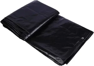 Tarps Heavy Duty Waterproof, Tarp Cover, UV-Resistant, Rip and Tear Proof Tarpaulin with Grommets and Reinforced Edges - for Roof, Patio, Camping, Boat, Pool, 2 * 3/6 * 9ft