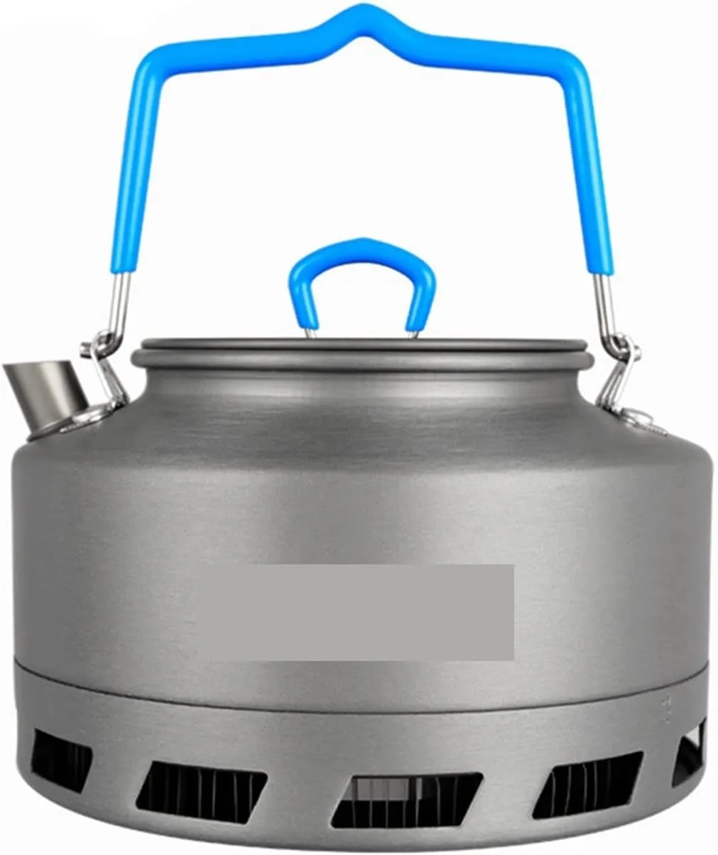 Teapots Portable Camping Kettle Quick Heating Tea Coffee Maker Tea Kettle Outdoor Kettle Outdoor Camping Hiking Backpack Picnic