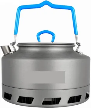 Teapots Portable Camping Kettle Quick Heating Tea Coffee Maker Tea Kettle Outdoor Kettle Outdoor Camping Hiking Backpack Picnic