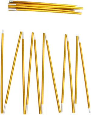 Tent Poles Tent Anchors Heavy Duty Tent Stakes Lightweight Tent Footprint Tarp for Camping Pop up Tent