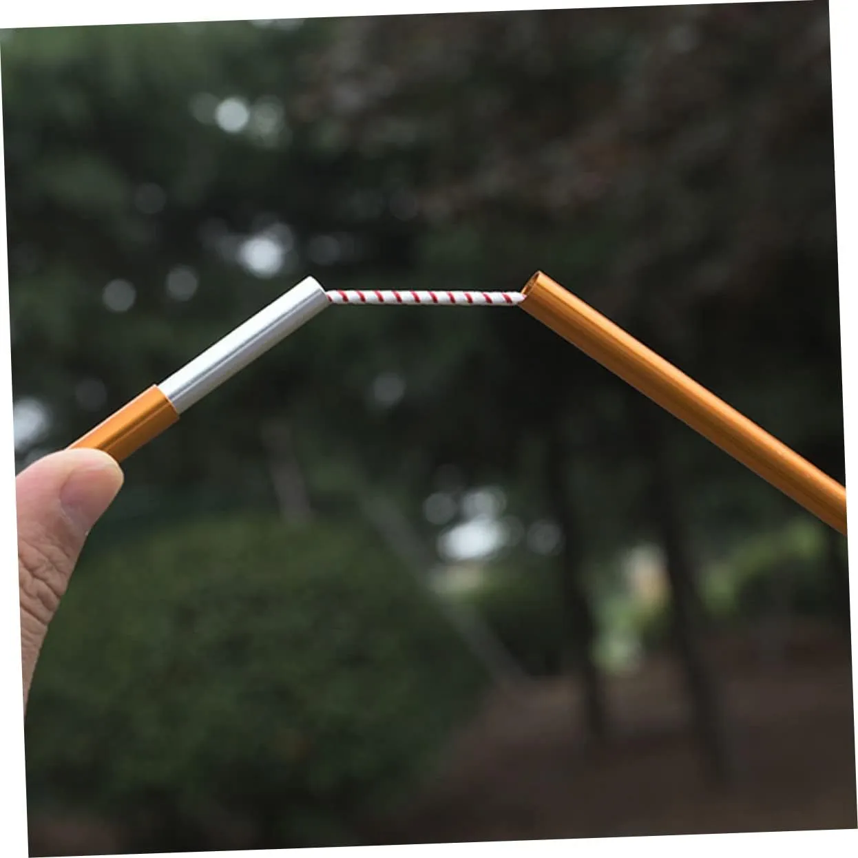 Tent Poles Tent Anchors Heavy Duty Tent Stakes Lightweight Tent Footprint Tarp for Camping Pop up Tent