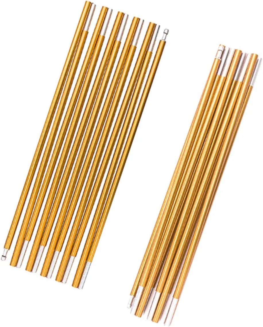 Tent Poles Tent Stakes Lightweight Tent Mats for Camping Tent Anchors Heavy Duty Tent Footprint Cabana