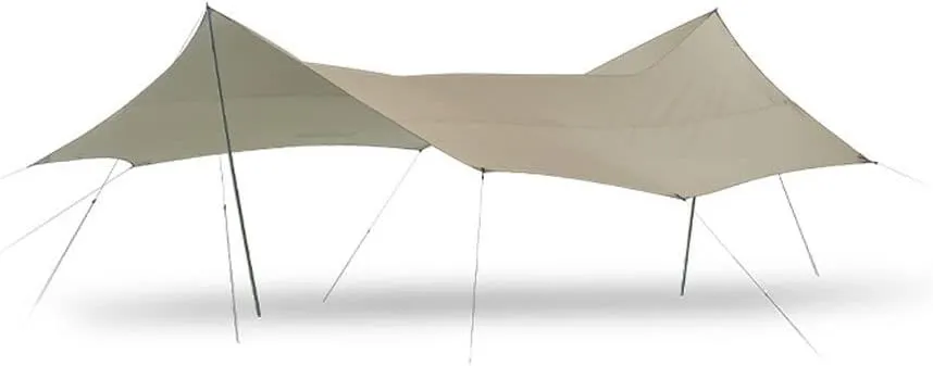 Tent Tarp Camping Tarp Tent Multifunctional Outdoor Shelter for Camping Hiking Backpacking Travel Tarp