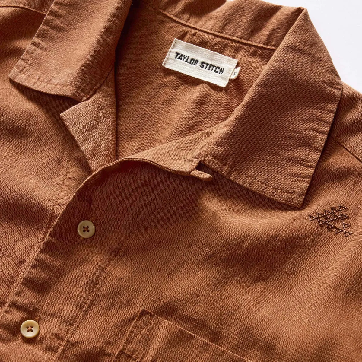 The Conrad Shirt in Adobe Embroidery