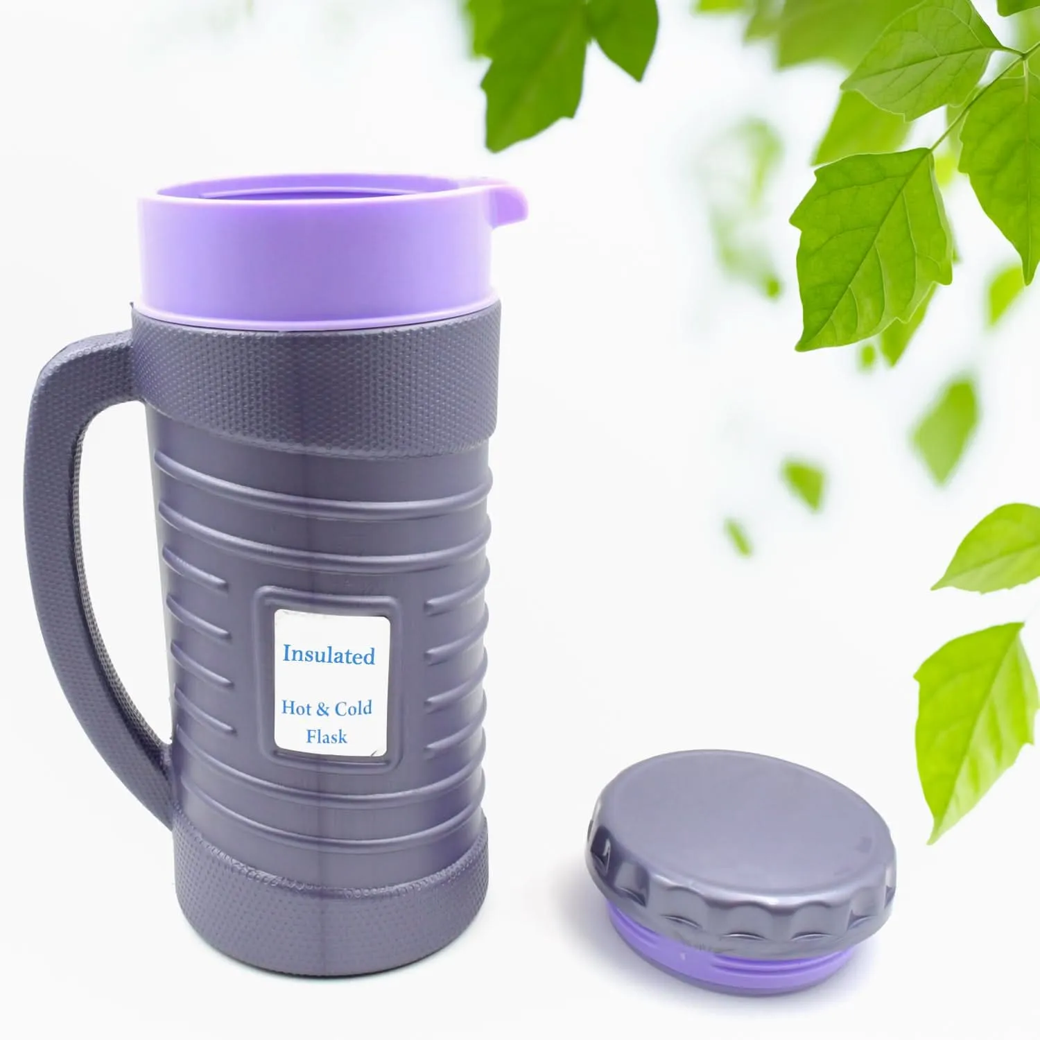 Thermos Insulated Vacuum Flask - Leakproof Hot & Cold Kettle (1200ml & 1700ml)