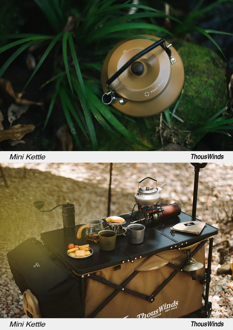 Thous Winds 0.6 Mini Stainless Steel Kettle - Vintage Silver