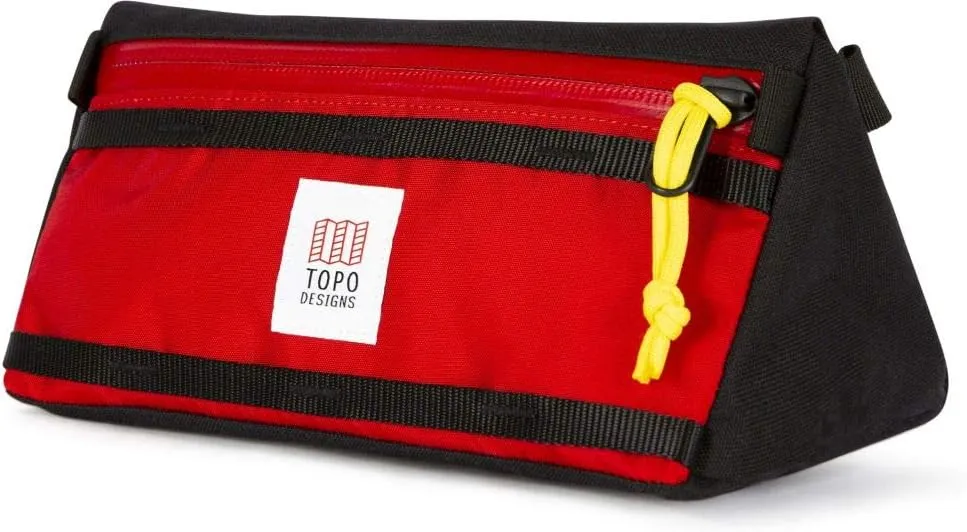 Topo Designs Bike Bag - Red/Black