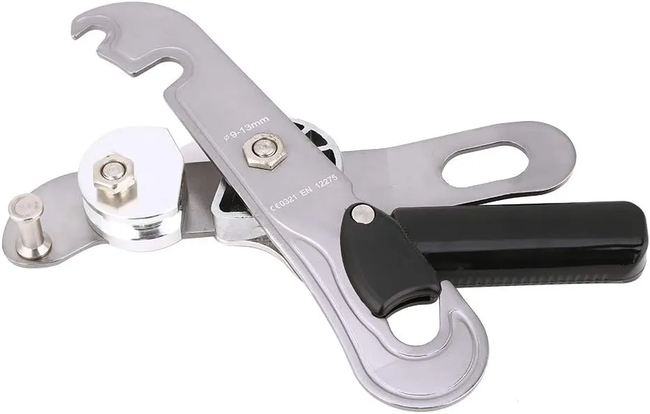 Topyond En 12275 Anti Panic Hand Operated Descent Device for Outdoor Climbing - Outdoor Fall Protection Equipment