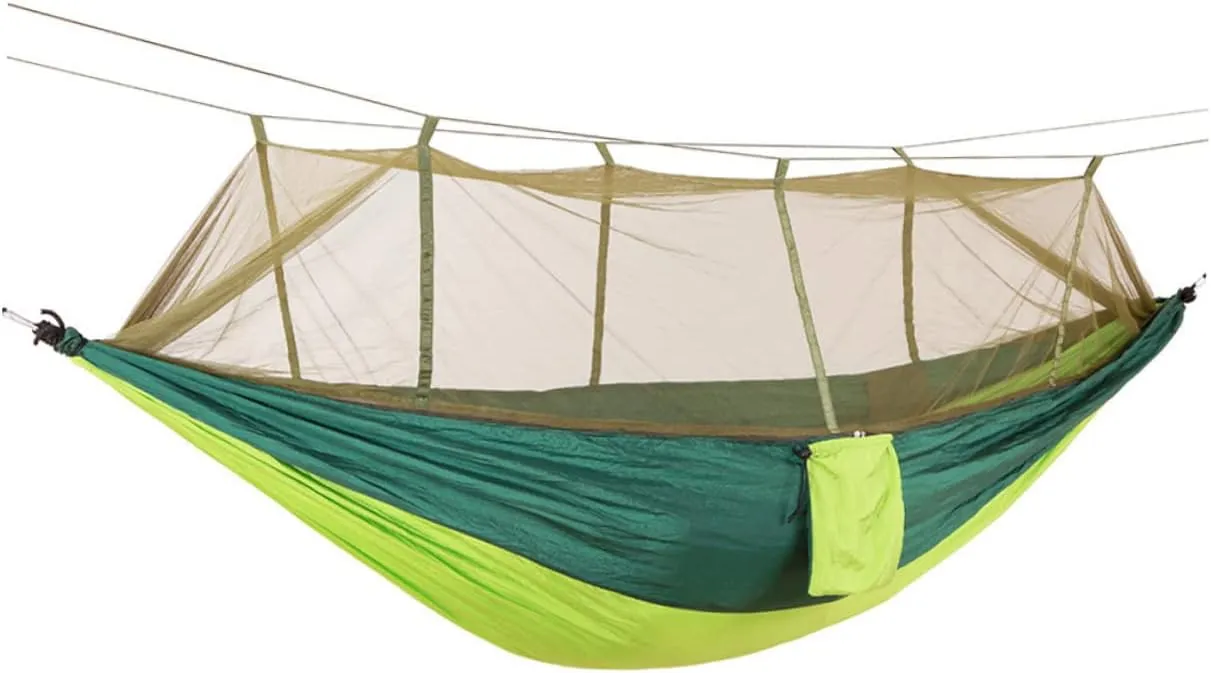 Toyvian Compact Lightweight Portable Tent for Camping Backpacking Outdoor Rain Fly Hammock Tarp Stakes (Dark)