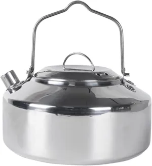 Travel Hot Water Kettle Compact Mini Kettle for Tea Camping Stovetop 1.5l Easy to Carry for Hiking