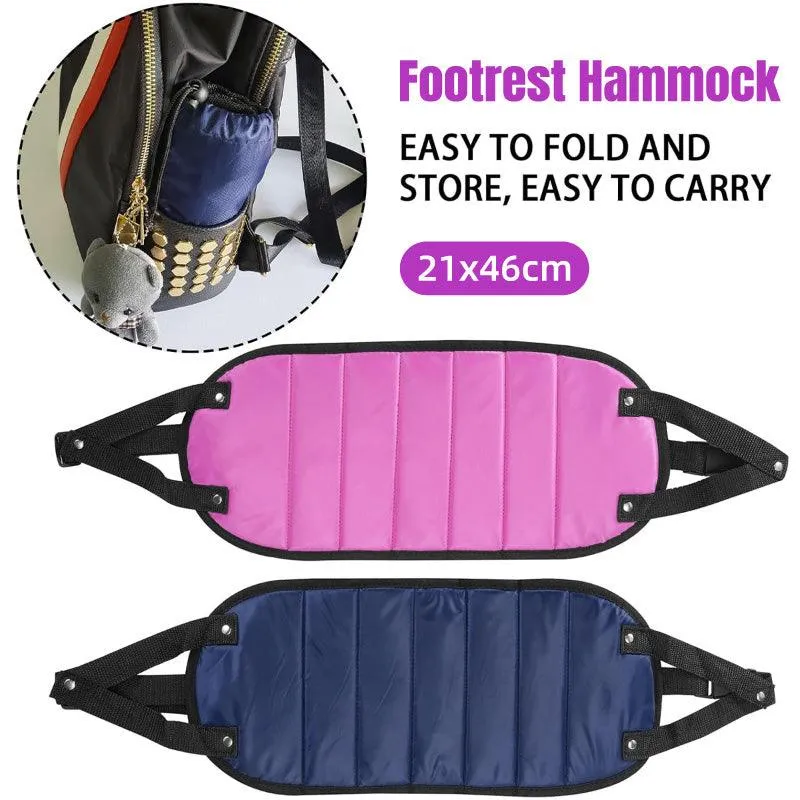 Travel Rest Hammock Office Foot Hammock Portable Rest for Relaxation Support