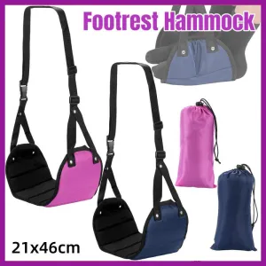 Travel Rest Hammock Office Foot Hammock Portable Rest for Relaxation Support