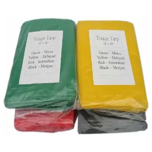 Triage Tarp Set - 4 tarps