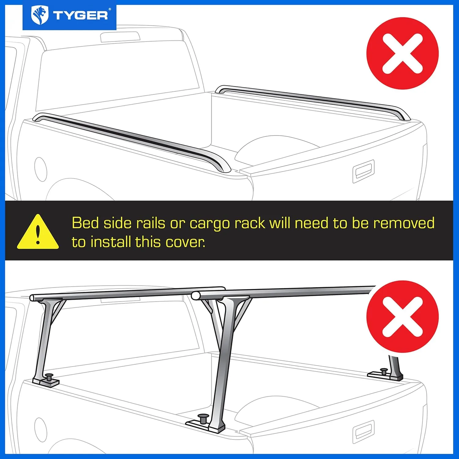 Tyger Auto T1 Soft Roll-up Truck Bed Tonneau Cover Compatible with 2024-2025 Toyota Tacoma | 5' (60") Bed | TG-BC1T9204
